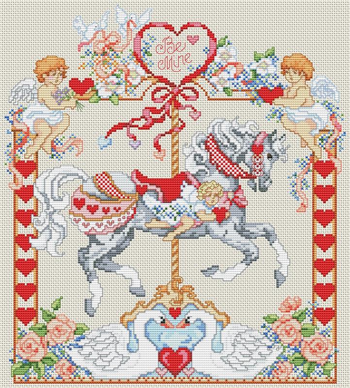 (image for) February Forever Carousel Horse